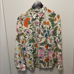Zara Multicolor Floral Shirt